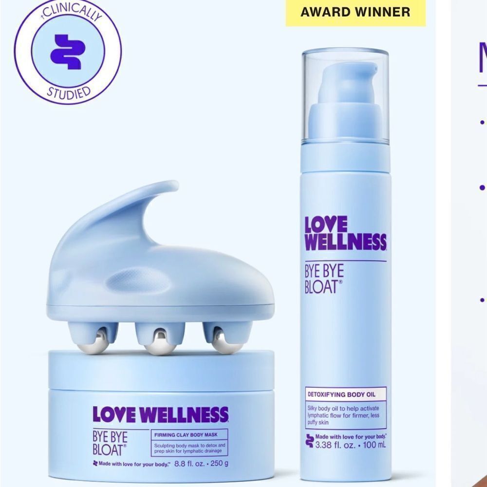 Love Wellness Skincare Set in Blue